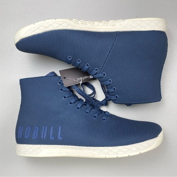 SOLD NEW NoBull High-Top Navy Trainer sneakers men’s 12 women’s 13.5 - Picture 2 of 15